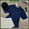 AT05 Áo thun nam nữ form boxy cotton thêu xù,MEI Fashion,Thời trang nữ,Áo thun thời trang,Án thun form boxy