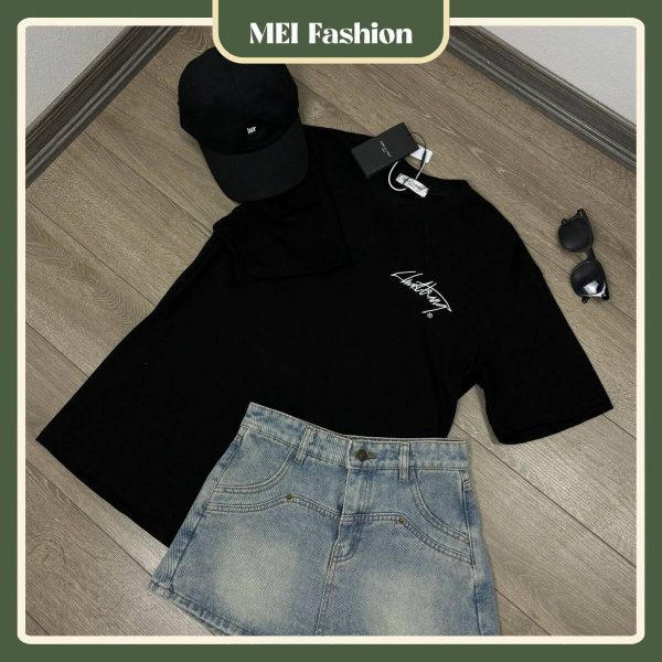AT08 áo thun nam nữ boxy,MEI Fashion,Áo thun nam nữ,thời trang nữ,Áo thun thoáng mát