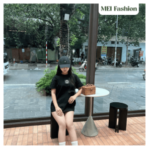 Áo thun nam nữ form boxy cotton thêu xù