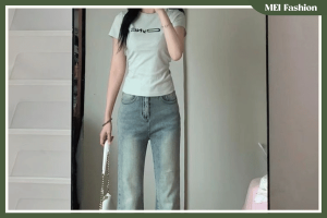 các cách mặc áo phông đẹp với quần jean