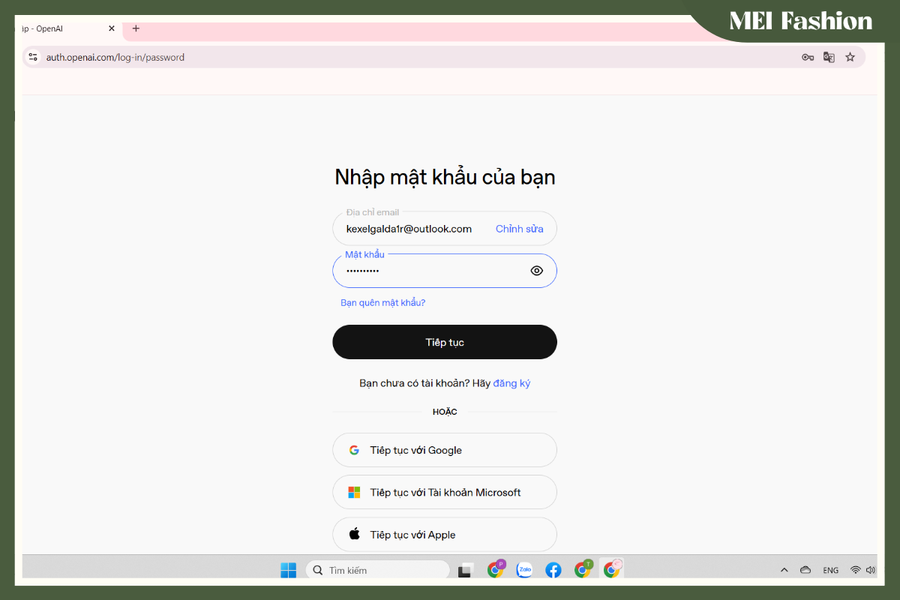 Khắc phục lỗi đăng nhập chat GPT
