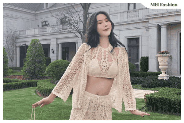 Cách phối đồ đi biển cho nữ 