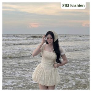 Đầm váy tay bồng