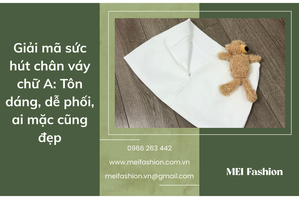 chân váy chữ A
